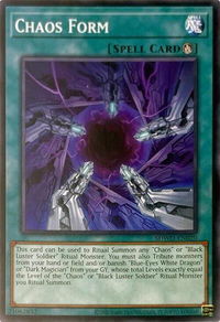 Chaos Form (Unlimited Misprint) - Structure Deck: Blue-Eyes White Destiny (SDWD) #SDWD-EN020 - Common / Short Print YuGiOh Trading Card