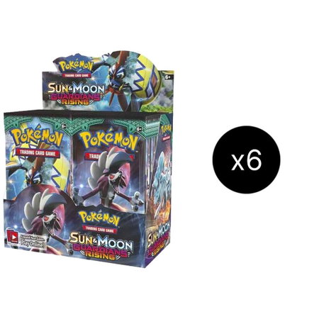 Guardians Rising Booster Box Case - SM - Guardians Rising Pokémon trading card