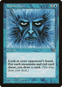 Baleful Stare - Portal (POR) #42 - Uncommon Magic: The Gathering Trading Card