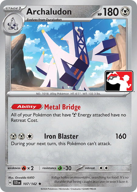 Archaludon - Prize Pack Series Cards Pokémon trading card