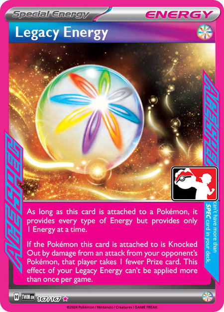 Legacy Energy - Prize Pack Series Cards Pokémon trading card