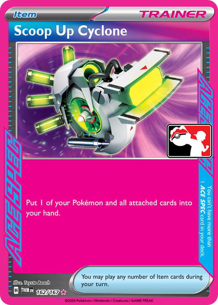 Scoop Up Cyclone - Prize Pack Series Cards Pokémon trading card