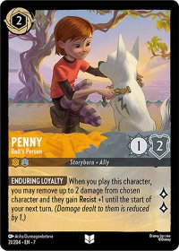Penny - Bolt's Person - Archazia's Island (7) #21/204 - Uncommon Disney Lorcana Trading Card