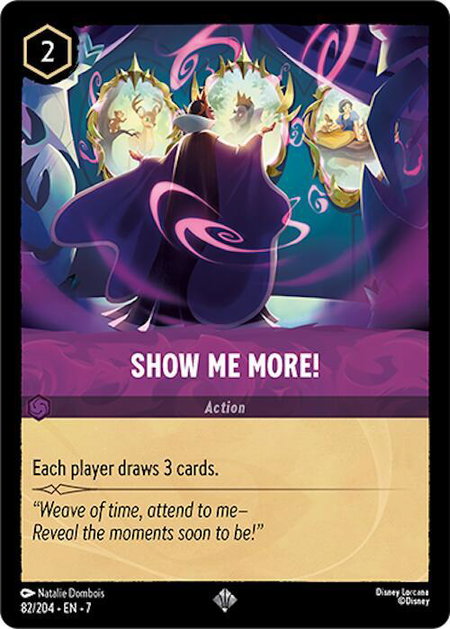 Show Me More! - Archazia's Island Disney Lorcana trading card