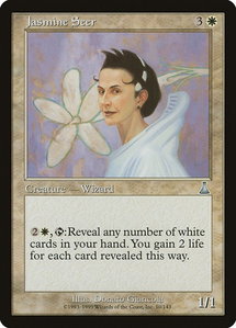 Jasmine Seer - Urza's Destiny (UDS) #10 - Uncommon Magic: The Gathering Trading Card