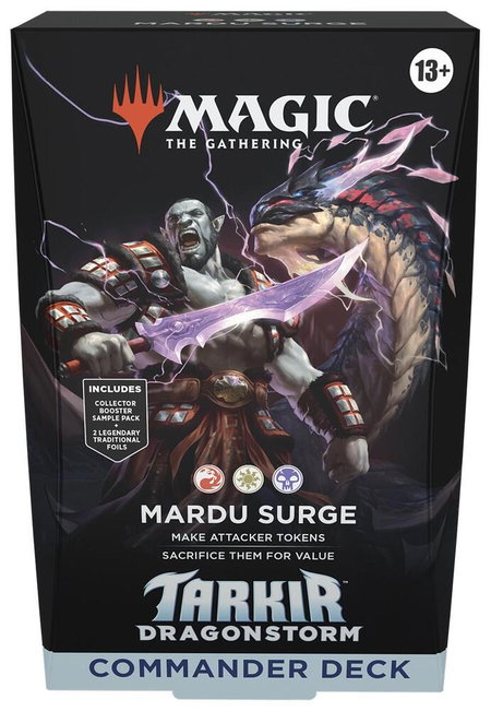 Tarkir: Dragonstorm Commander Deck - Mardu Surge trading card from Commander: Tarkir: Dragonstorm Tarkir: Dragonstorm Commander Deck - Mardu Surge - Commander: Tarkir: Dragonstorm Magic: The Gathering trading card