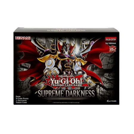 Supreme Darkness Booster Box [1st Edition] Mini Box (Retail Exclusive) - Supreme Darkness YuGiOh trading card