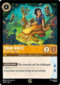 Snow White - Fairest in the Land - Disney Lorcana Promo Cards (DLPC) #23 - Promo Disney Lorcana Trading Card