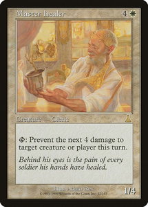 Master Healer - Urza's Destiny (UDS) #12 - Rare Magic: The Gathering Trading Card