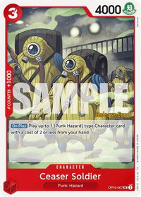 Ceaser Soldier - Royal Blood Release Event Cards (OP10 RE) #OP10-007 - Uncommon One Piece Trading Card