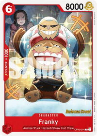 Franky (014) - Royal Blood Release Event Cards (OP10 RE) #OP10-014 - Common One Piece Trading Card