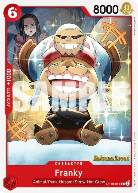 Franky (014) - Royal Blood Release Event Cards One Piece trading card