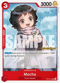 Mocha - Royal Blood Release Event Cards (OP10 RE) #OP10-015 - Uncommon One Piece Trading Card