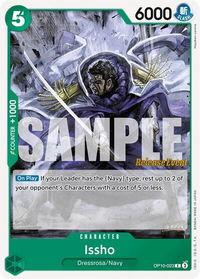 Issho - Royal Blood Release Event Cards (OP10 RE) #OP10-023 - Common One Piece Trading Card