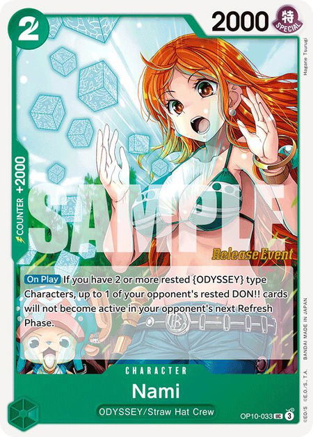 Nami (033) - Royal Blood Release Event Cards One Piece trading card