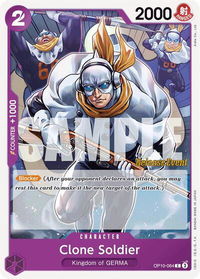 Clone Soldier - Royal Blood Release Event Cards (OP10 RE) #OP10-064 - Common One Piece Trading Card