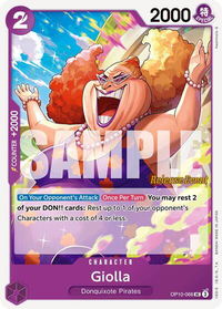 Giolla - Royal Blood Release Event Cards (OP10 RE) #OP10-066 - Uncommon One Piece Trading Card