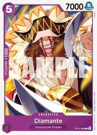 Diamante - Royal Blood Release Event Cards (OP10 RE) #OP10-068 - Common One Piece Trading Card
