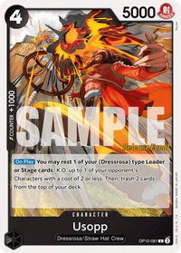 Usopp (081) - Royal Blood Release Event Cards (OP10 RE) #OP10-081 - Common One Piece Trading Card