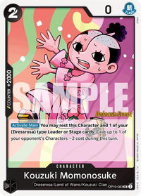 Kouzuki Momonosuke (083) - Royal Blood Release Event Cards (OP10 RE) #OP10-083 - Uncommon One Piece Trading Card