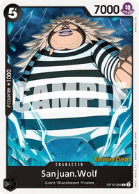 Sanjuan.Wolf - Royal Blood Release Event Cards (OP10 RE) #OP10-084 - Common One Piece Trading Card