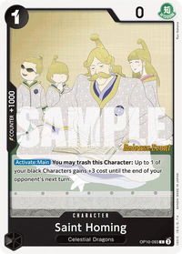 Saint Homing - Royal Blood Release Event Cards (OP10 RE) #OP10-093 - Common One Piece Trading Card