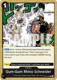 Gum-Gum Rhino Schneider - Royal Blood Release Event Cards (OP10 RE) #OP10-097 - Common One Piece Trading Card