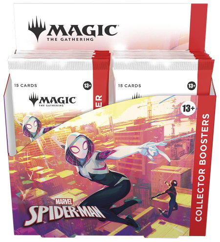 Marvel's Spider-Man - Collector Booster Display - Marvel's Spider-Man Magic: The Gathering trading card