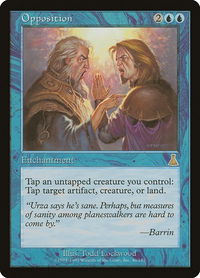 Opposition - Urza's Destiny (UDS) #40 - Rare Magic: The Gathering Trading Card