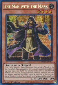 The Man with the Mark - Maze of the Master (MZTM) #MZTM-EN001 - Secret Rare YuGiOh Trading Card