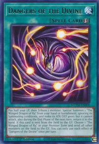 Dangers of the Divine - Maze of the Master (MZTM) #MZTM-EN008 - Rare YuGiOh Trading Card