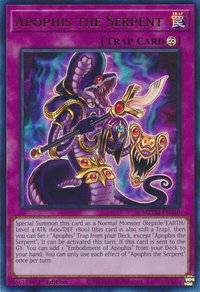 Apophis the Serpent - Maze of the Master (MZTM) #MZTM-EN010 - Ultra Rare YuGiOh Trading Card