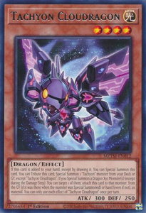 Tachyon Cloudragon - Maze of the Master (MZTM) #MZTM-EN012 - Rare YuGiOh Trading Card