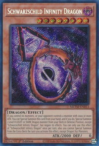 Schwarzschild Infinity Dragon - Maze of the Master (MZTM) #MZTM-EN013 - Secret Rare YuGiOh Trading Card