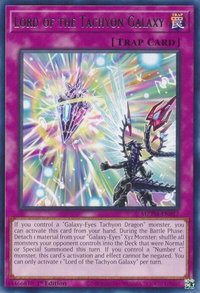 Lord of the Tachyon Galaxy - Maze of the Master (MZTM) #MZTM-EN017 - Rare YuGiOh Trading Card