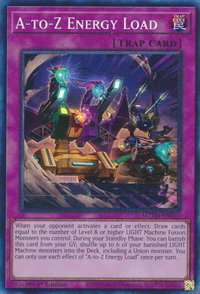 A-to-Z Energy Load (CR) - Maze of the Master (MZTM) #MZTM-EN024 - Collector's Rare YuGiOh Trading Card