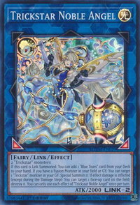 Trickstar Noble Angel - Maze of the Master (MZTM) #MZTM-EN029 - Super Rare YuGiOh Trading Card