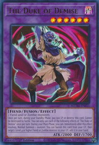 The Duke of Demise - Maze of the Master (MZTM) #MZTM-EN033 - Ultra Rare YuGiOh Trading Card
