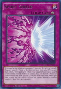Spirit Shield - Maze of the Master (MZTM) #MZTM-EN035 - Rare YuGiOh Trading Card