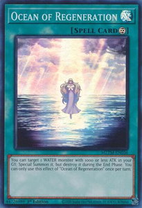 Ocean of Regeneration - Maze of the Master (MZTM) #MZTM-EN036 - Super Rare YuGiOh Trading Card