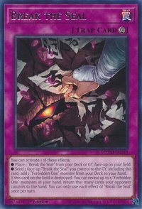 Break the Seal - Maze of the Master (MZTM) #MZTM-EN043 - Rare YuGiOh Trading Card