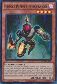 Gimmick Puppet Fiendish Knight - Maze of the Master (MZTM) #MZTM-EN047 - Super Rare YuGiOh Trading Card