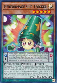 Performage Cup Tricker - Maze of the Master (MZTM) #MZTM-EN052 - Rare YuGiOh Trading Card