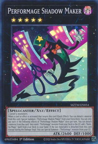 Performage Shadow Maker - Maze of the Master (MZTM) #MZTM-EN054 - Super Rare YuGiOh Trading Card