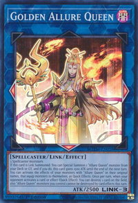 Golden Allure Queen - Maze of the Master (MZTM) #MZTM-EN058 - Super Rare YuGiOh Trading Card