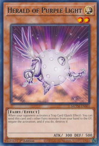 Herald of Purple Light - Maze of the Master (MZTM) #MZTM-EN061 - Rare YuGiOh Trading Card