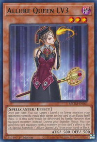 Allure Queen LV3 - Maze of the Master (MZTM) #MZTM-EN063 - Rare YuGiOh Trading Card