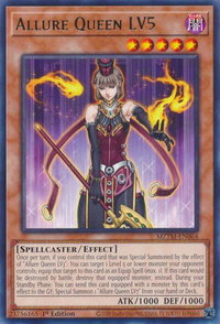 Allure Queen LV5 - Maze of the Master (MZTM) #MZTM-EN064 - Rare YuGiOh Trading Card