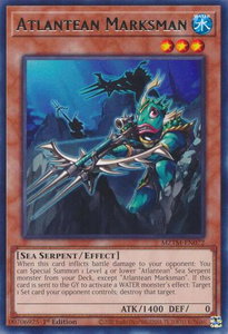 Atlantean Marksman - Maze of the Master (MZTM) #MZTM-EN072 - Rare YuGiOh Trading Card