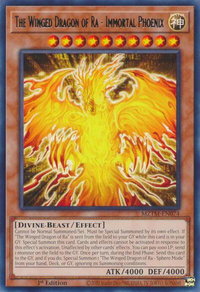The Winged Dragon of Ra - Immortal Phoenix - Maze of the Master (MZTM) #MZTM-EN074 - Rare YuGiOh Trading Card